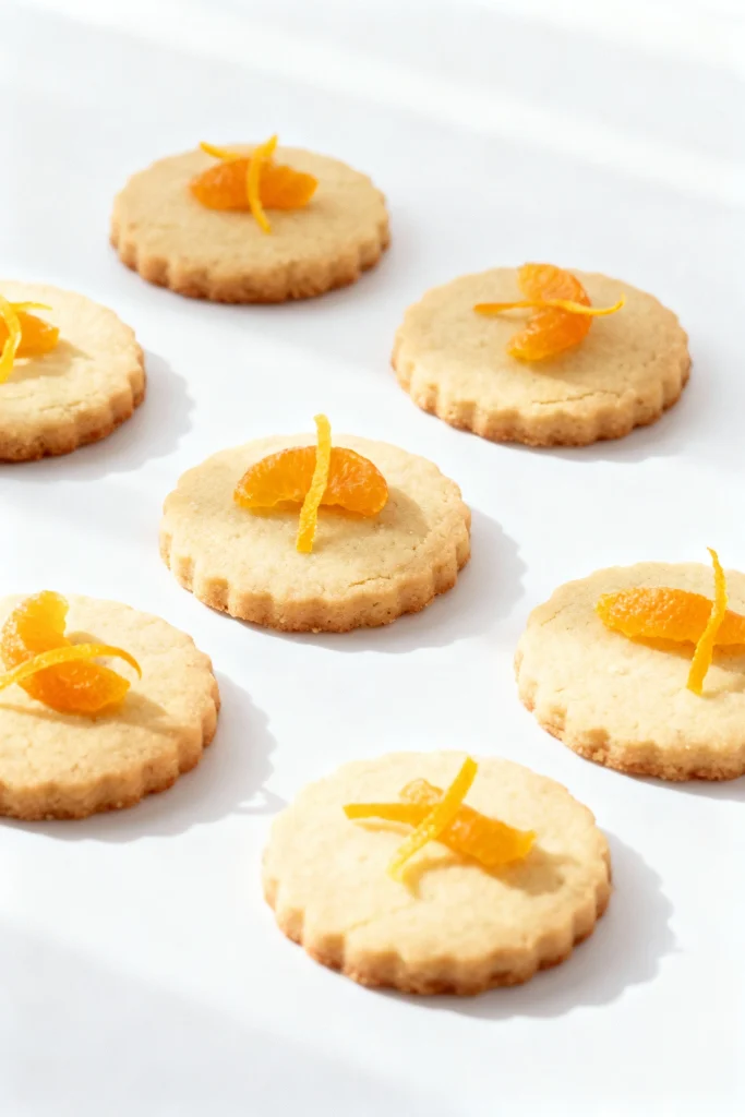 Ginger citrus cookies with warm spice and bright citrus zest.